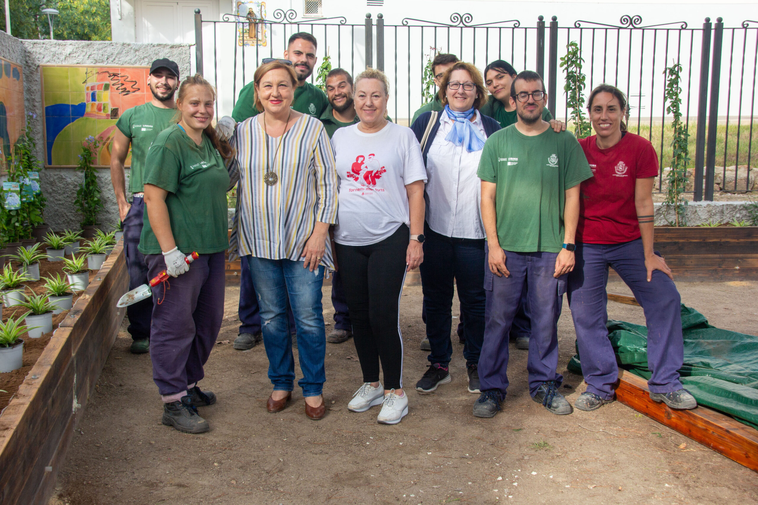 L’alumnat dels tallers d’ocupació treballa a bon ritme
