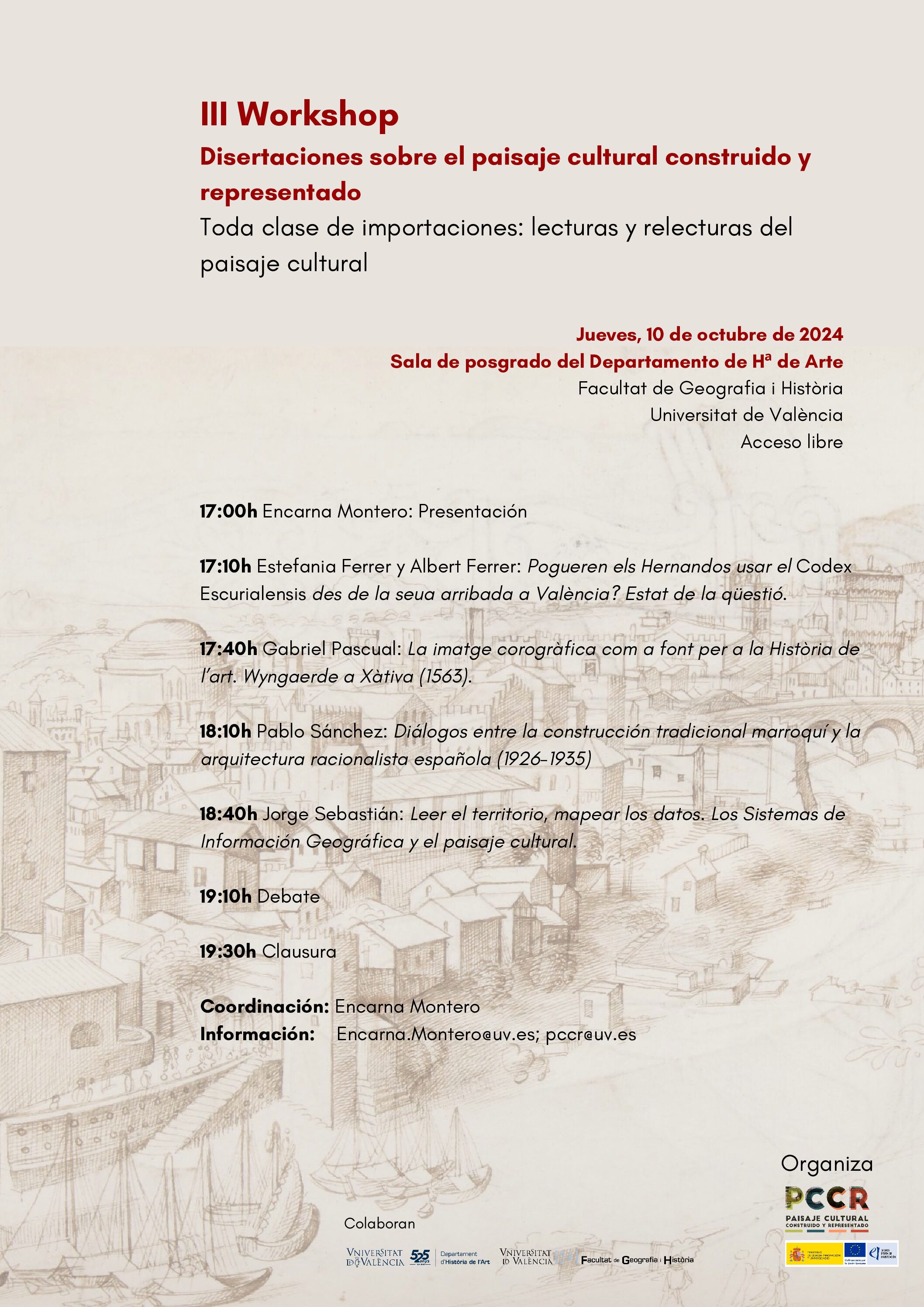 Important seminari d’Història de l’Art en la Universitat de València